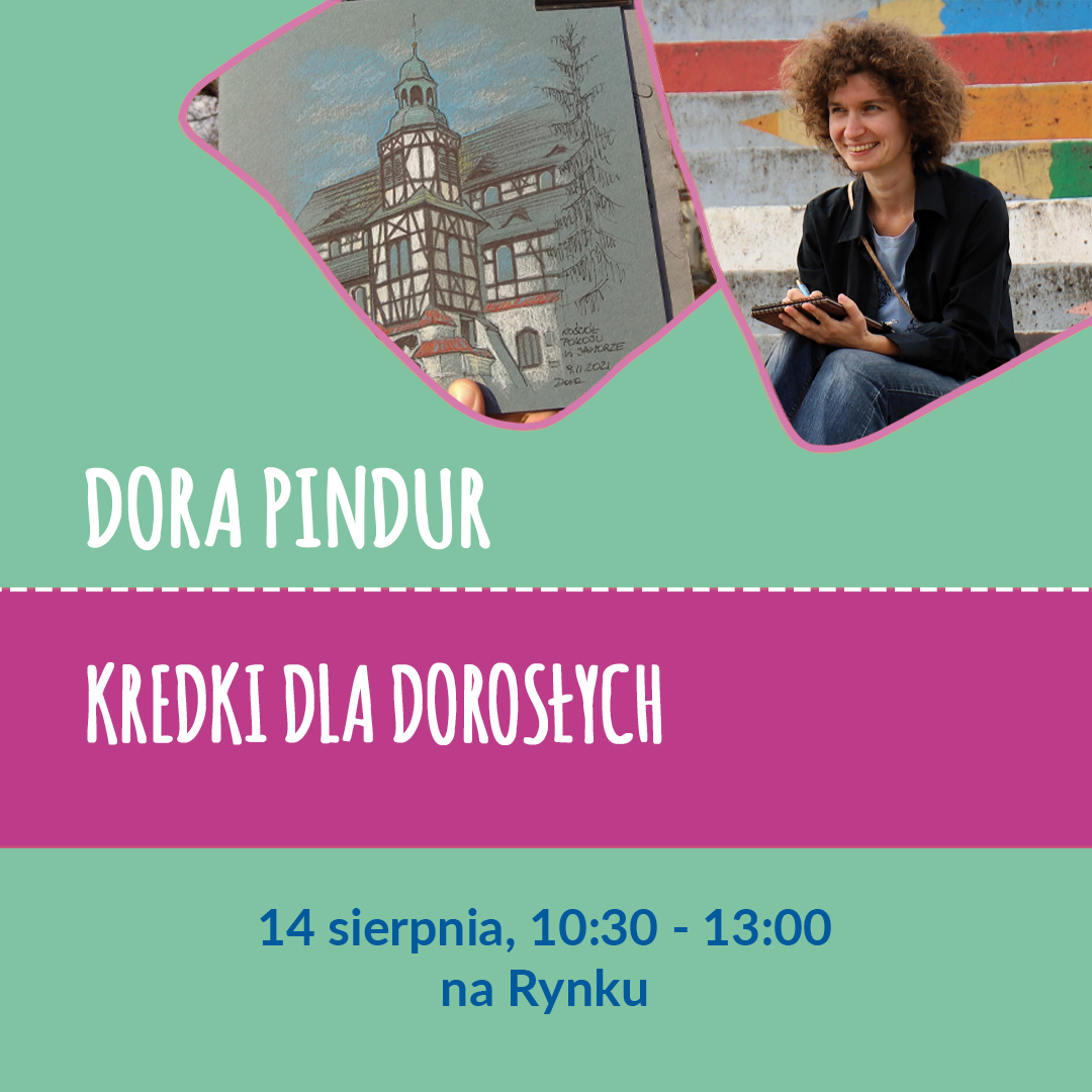 infographic about Dora Pindur's workshop