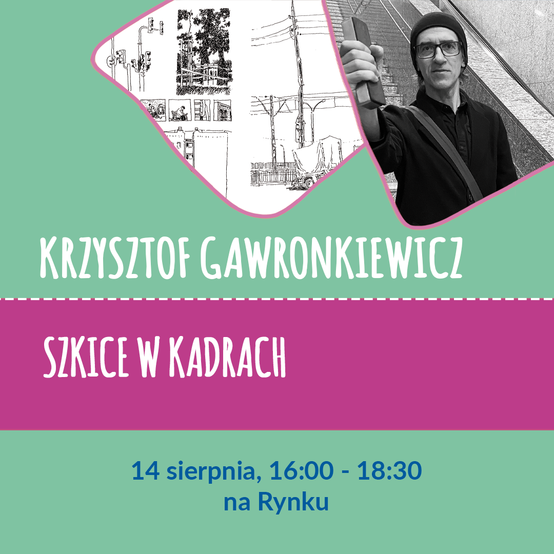 infographic about Krzysztof Gawronkiewicz's workshop